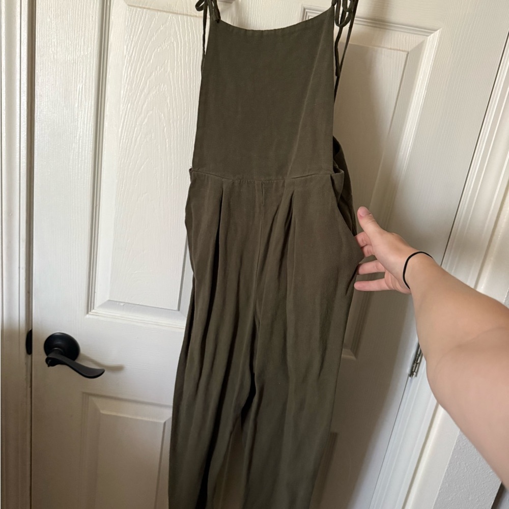 Olive Green Jumpsuit